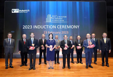 Third cohort of outstanding clinicians inducted into Duke-NUS’ prestigious Hall of Master Academic Clinicians